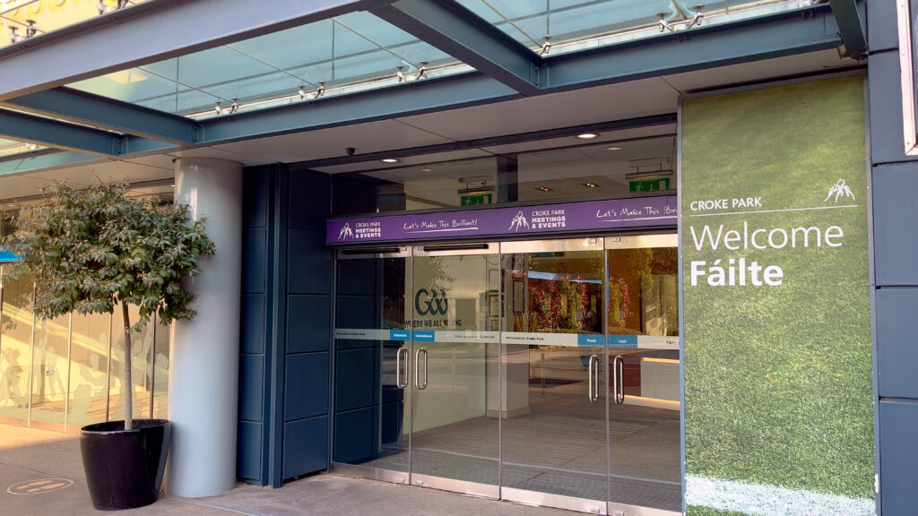 Dublin Croke Park Stadium Entrance